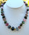 Faceted Rare Tourmaline Hand cut Necklace
