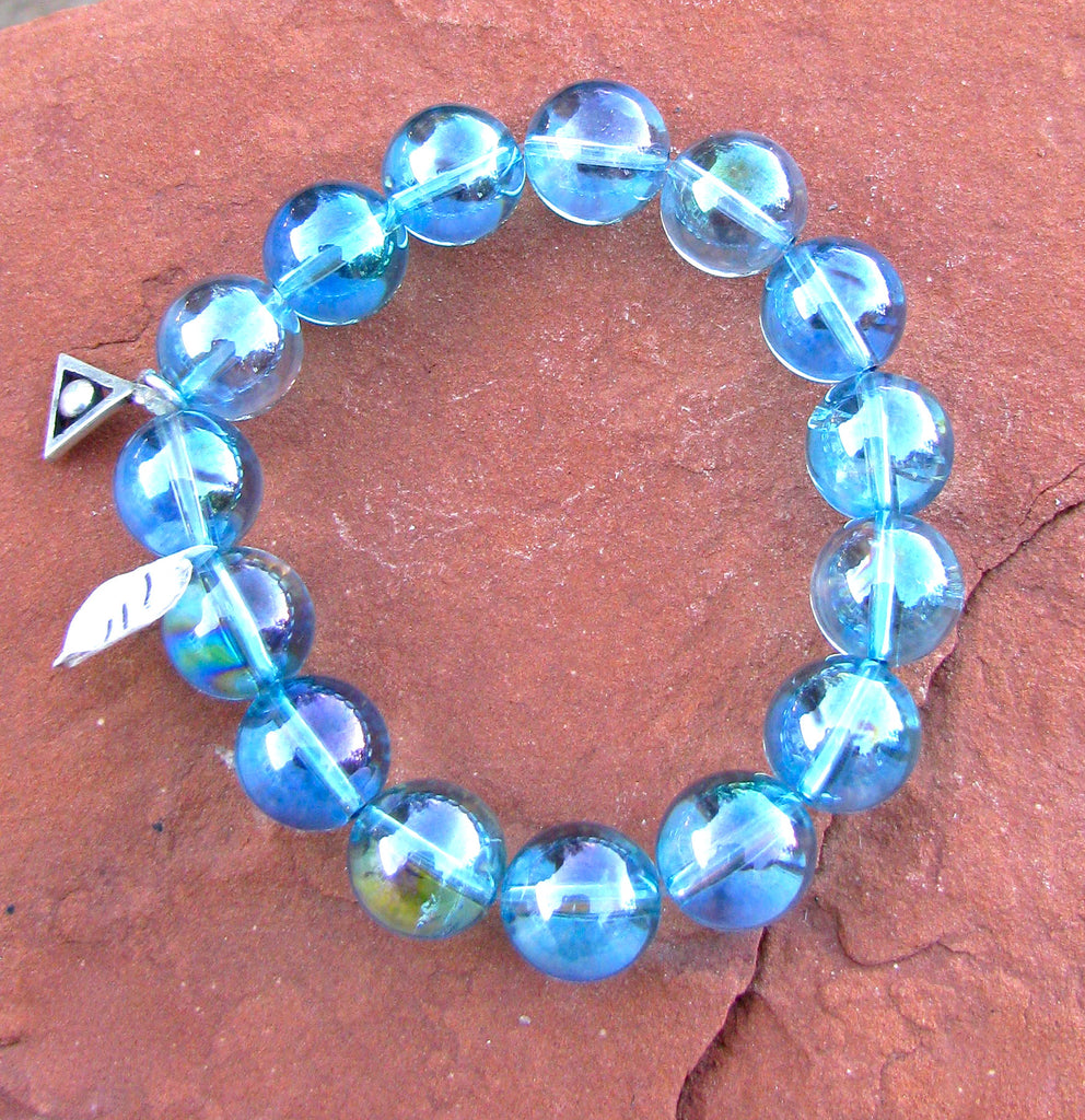 Crystal Jewelry | Healing Jewelry | Aqua Aura Quartz