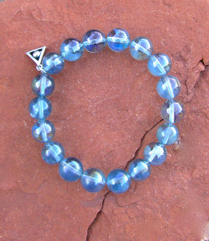 Atlantean Orb Aqua Aura Bracelet