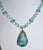 Atlantean Orb and Boulder Opal Necklace