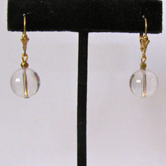 Atlantean Orb Pearl Drop Earrings